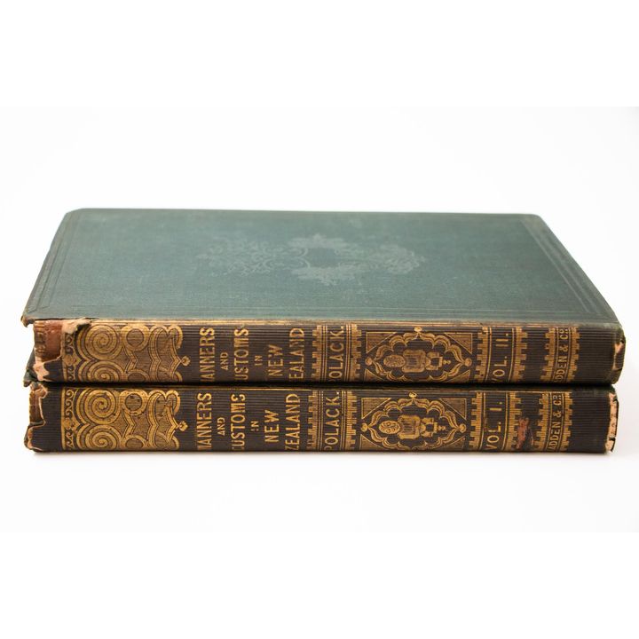 POLACK, J.S. - Manners and Customs in New Zealand;