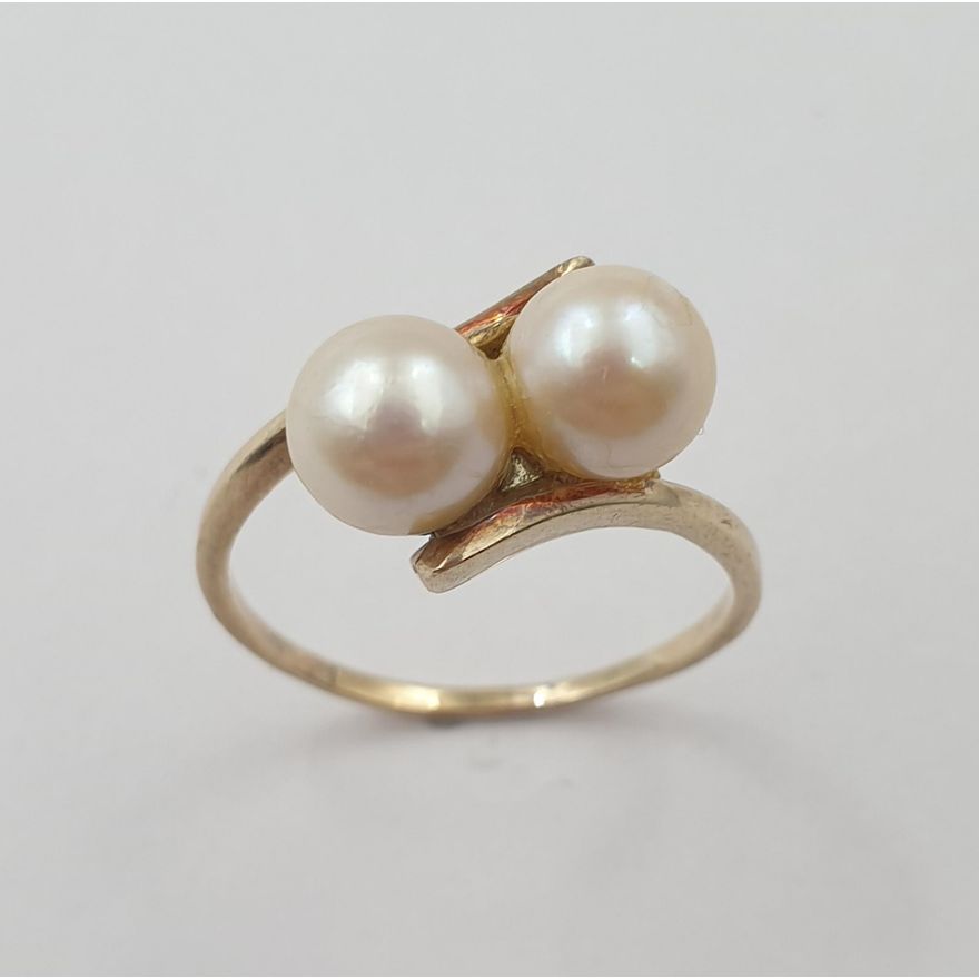 10k gold deals pearl ring