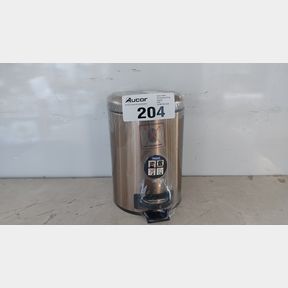 WENKO - 3L PEDAL BIN - LEMAN - STAINLESS STEEL - SHINY COPPER -