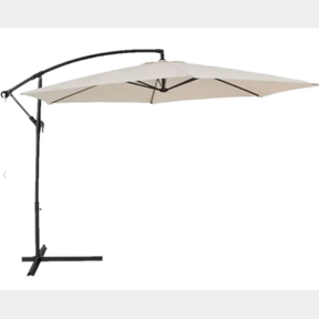 HAZLO OUTDOOR PATIO CANTILEVER UMBRELLA - BEIGE