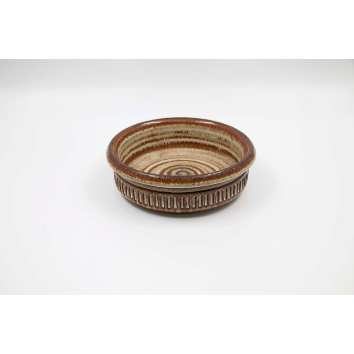 Einar Johansen for Soholm Denmark - Spiral Design ceramic dish