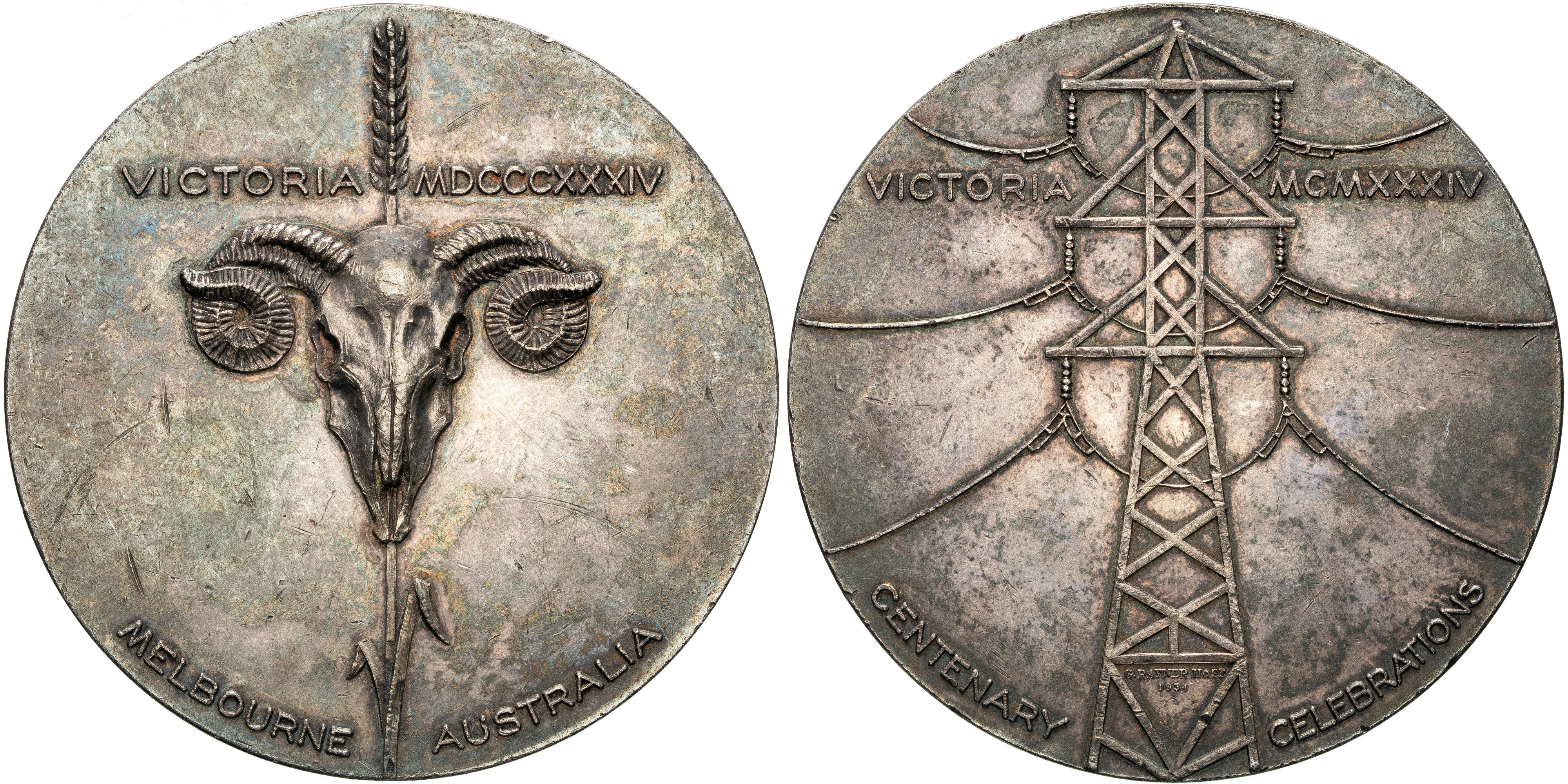 118 · Victoria Centenary Celebrations, 1934,  VF
