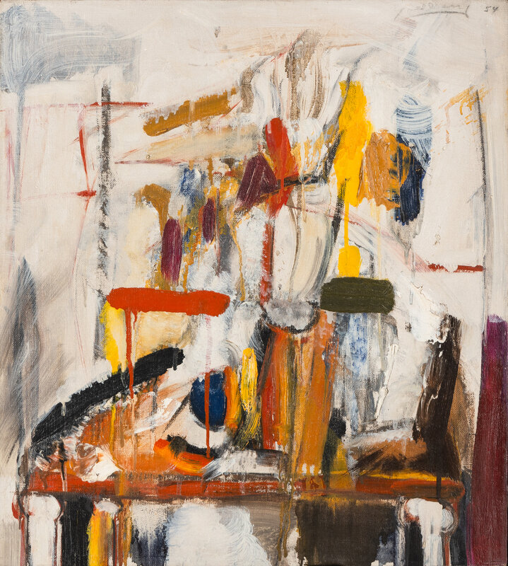 Michael Goldberg
(American, 1924-2007)
Still Life, 1954