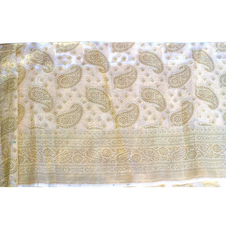 India, Gold Thread Saree, c.1950