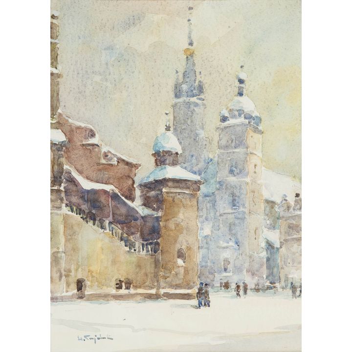 Henryk Sajdak | Na krakowskim rynku