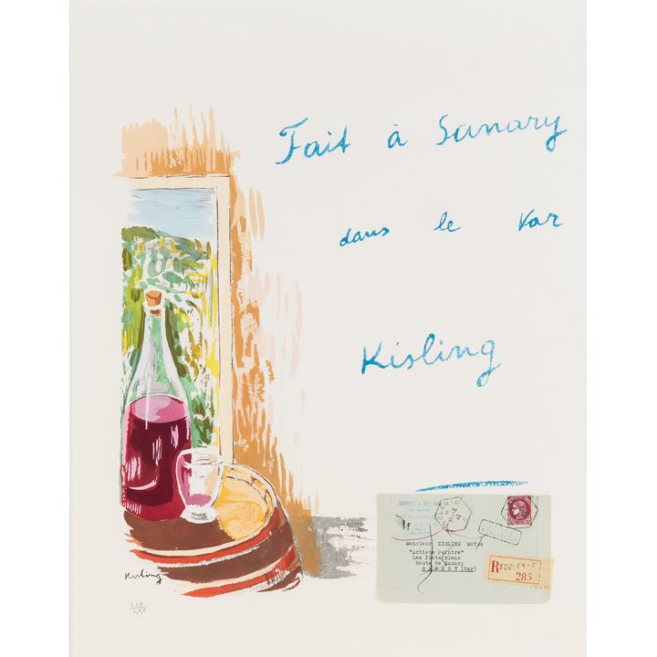 Mojżesz Kisling | Fait à Sanary