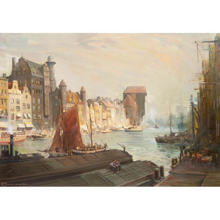 Henryk Baranowski | Motława w Gdańsku