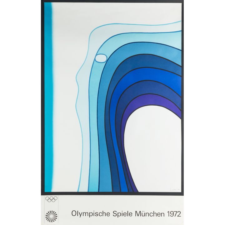 Jan Lenica | Plakat Olympische Spiele Munchen 1972