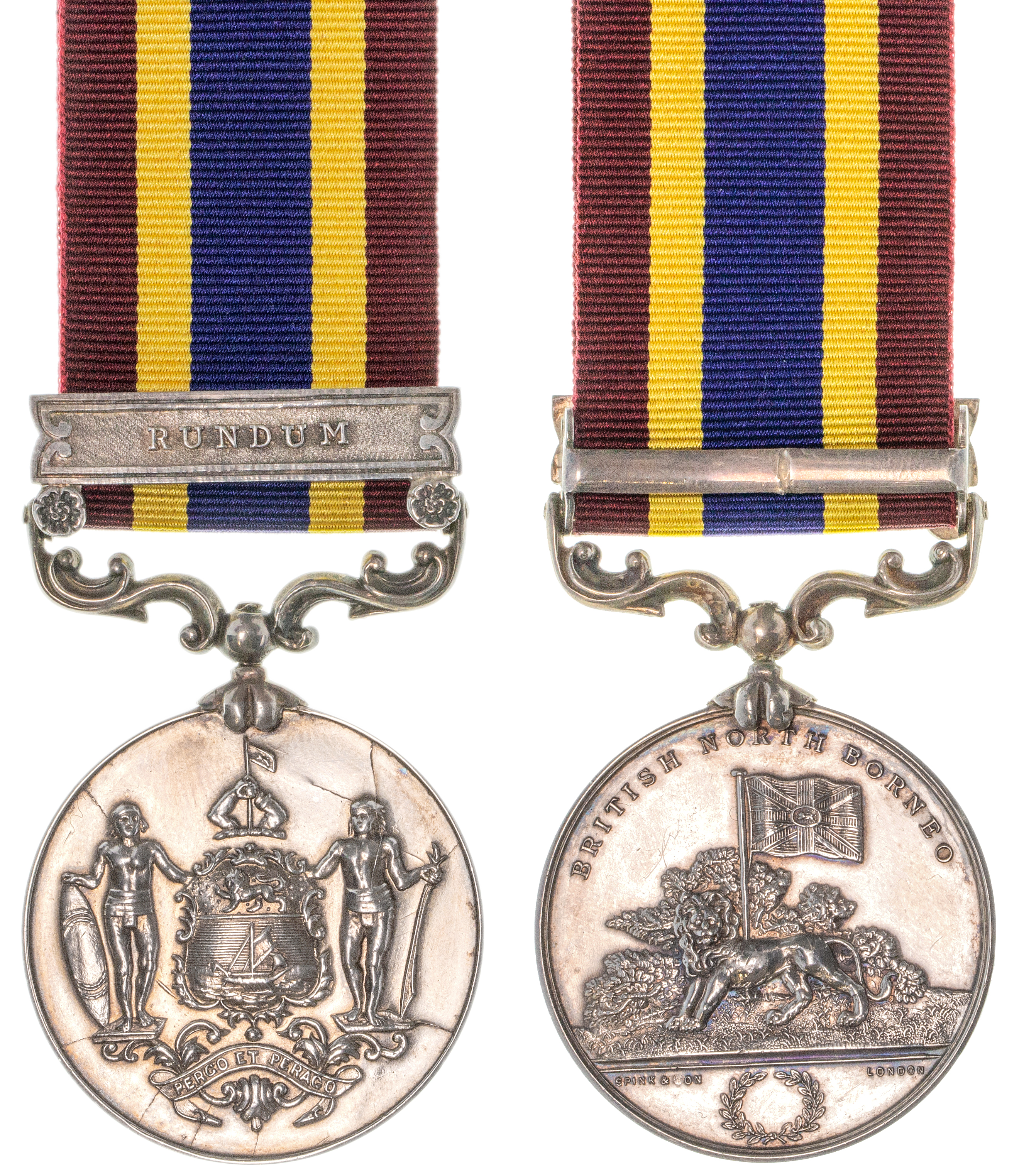 Great Britain, British North Borneo Medal, 1888 - 1916, EF