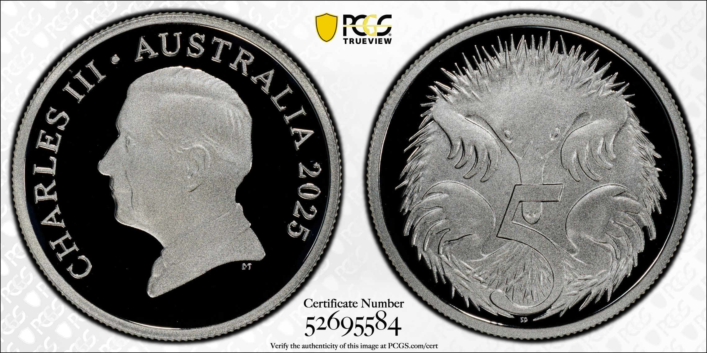 Silver, POP 12/0, Five Cent, 2025, PCGS PR70DCAM