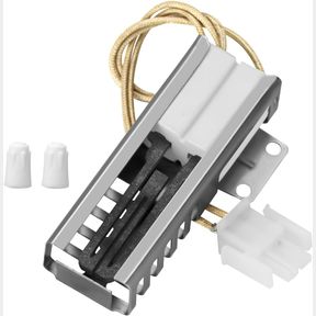 SINGLE SIDE DG94-00520A GAS RANGE OVEN IGNITER WITH CONNECTOR PLUG FIT FOR SAMSUNG NX58H5600SS NX58F5500SS NX58H9500WS RANGE MODEL