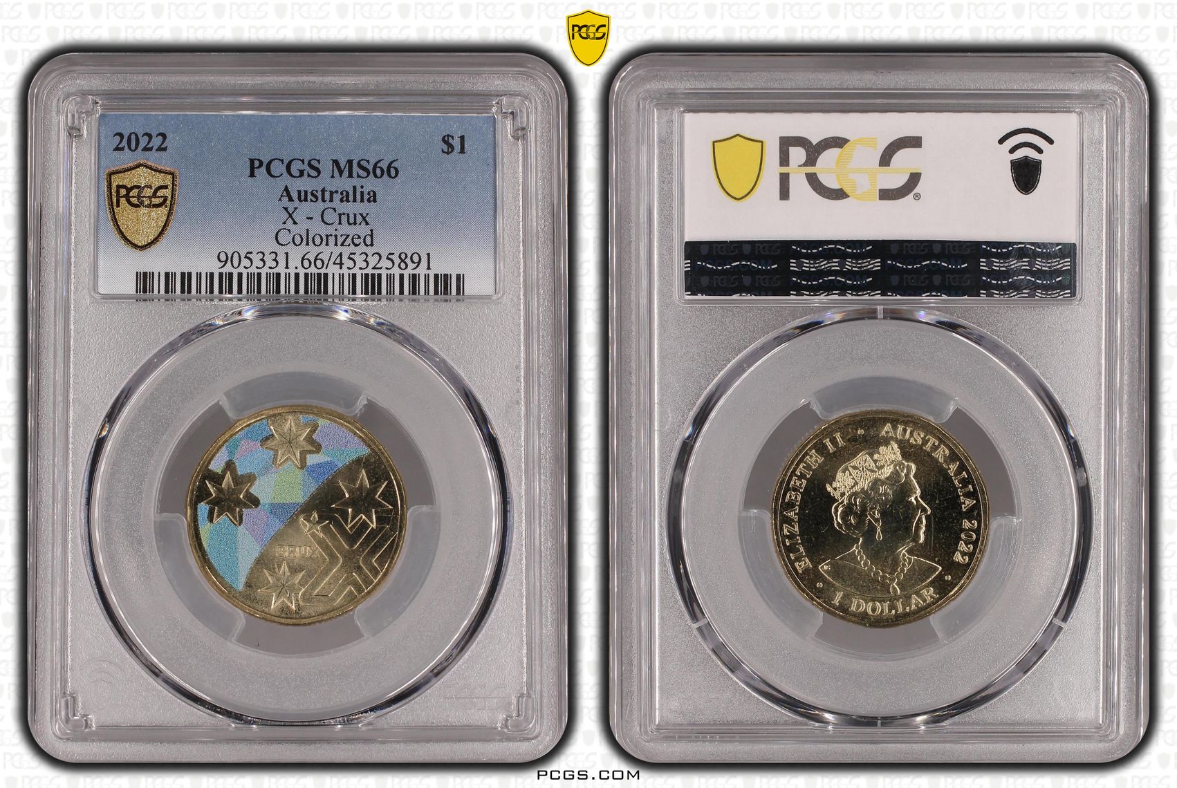 X - Crux, One Dollar, 2022, PCGS MS66