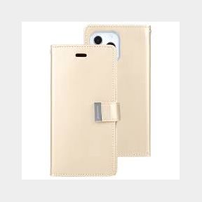 Gooosprey Rich Diary Flip Cover For iPhone 13 Pro - Gold| SM 51673/65023 B5 (S6)