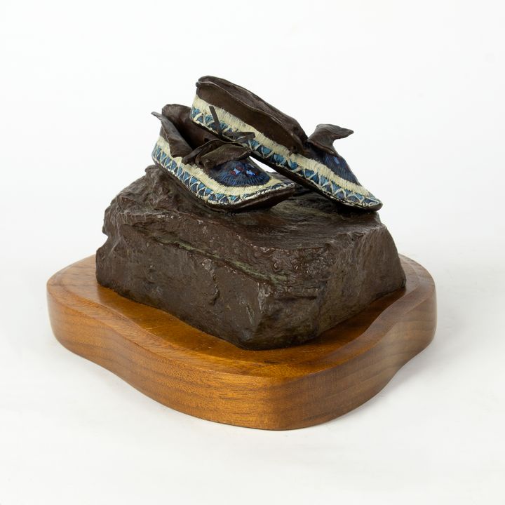 Vel Miller (1936- ): Moccasins, 1986