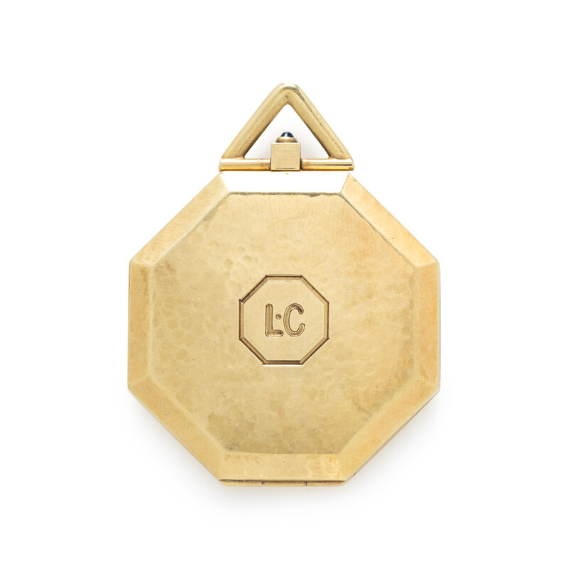 TIFFANY & CO., YELLOW GOLD LOCKET