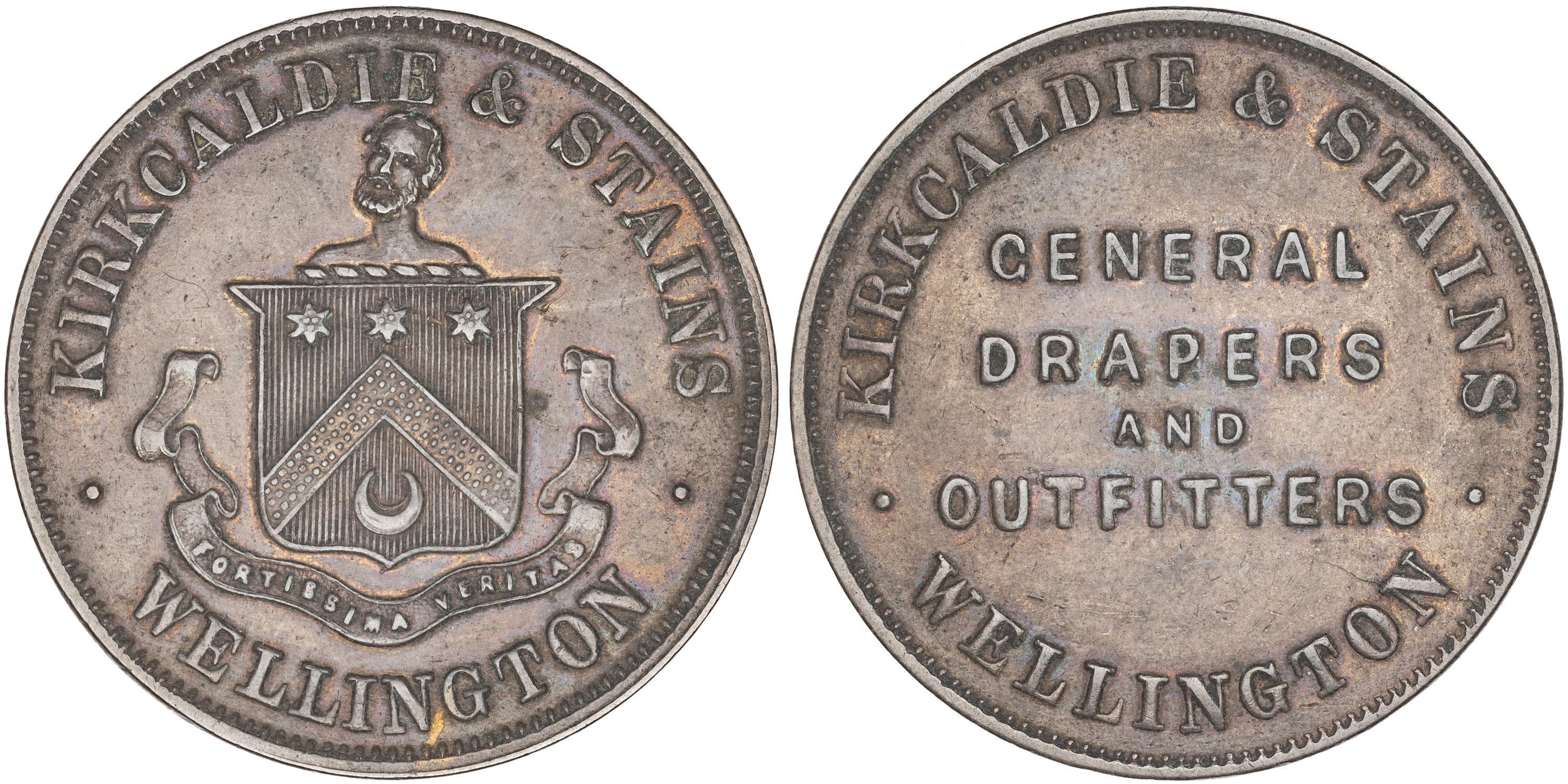 166 · A.311 Kirkcaldie & Stains, Penny,  VF