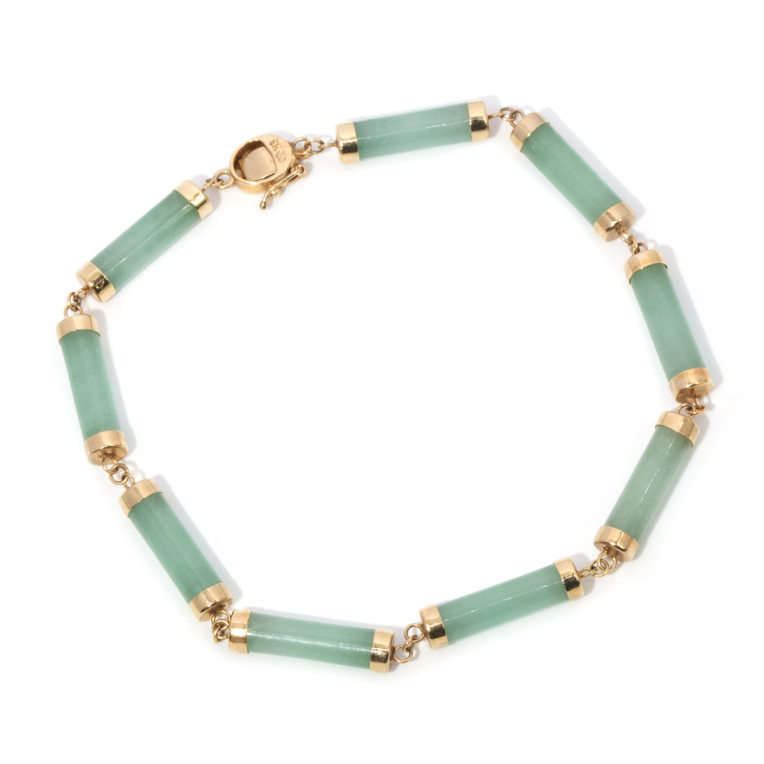 9ct Jade Bracelet