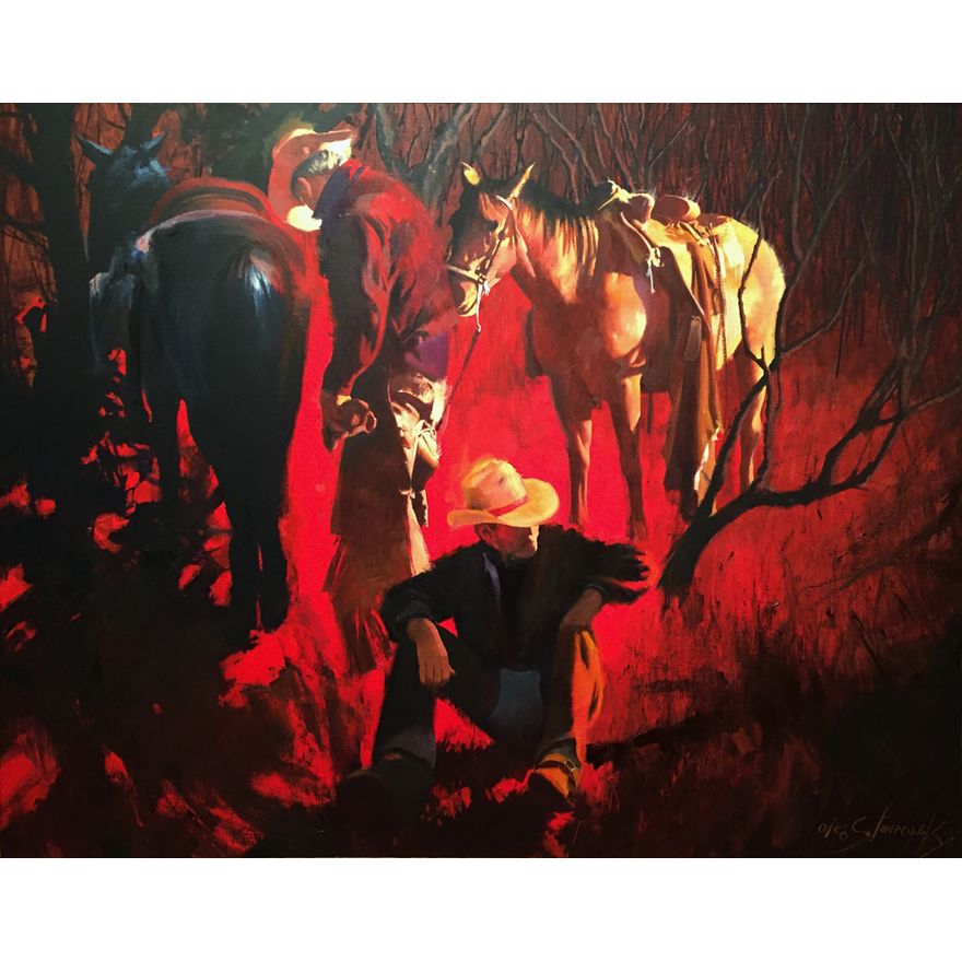 Oleg Stavrowsky (1927- ), Texas Red