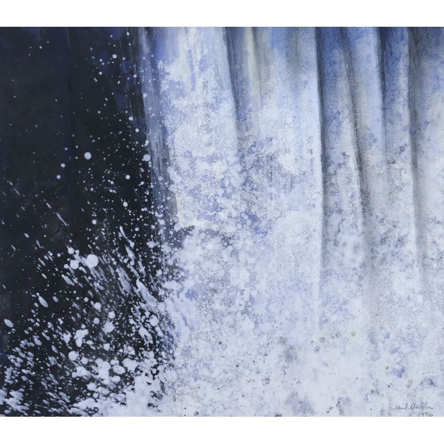 Neil Meitzler ''Night Splash'' 1996 Casein