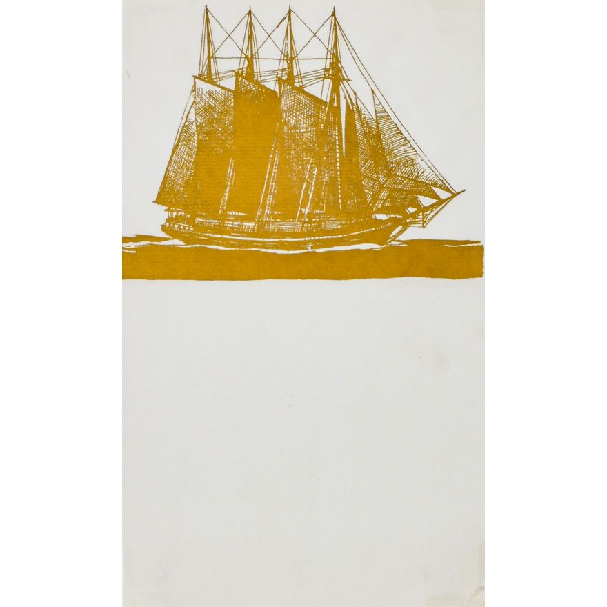 Elton Bennett ''Sails'' Signed Serigraph Sheet 8.5''x5.5''