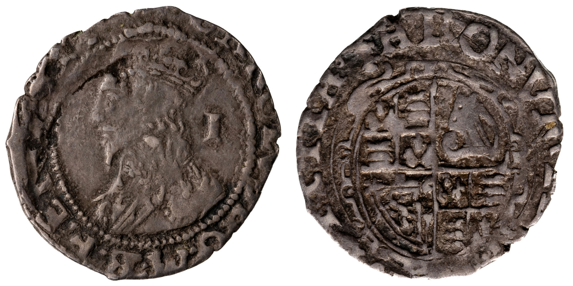 Great Britain, Charles I, Penny, 1625-49, Fine