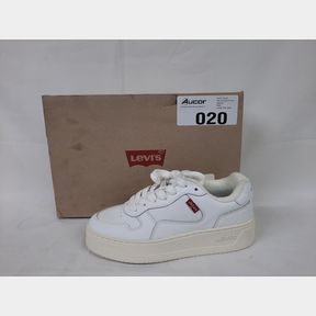 LEVI S WOMEN S GLIDE S SNEAKERS - WHITE - WOMEN UK 3