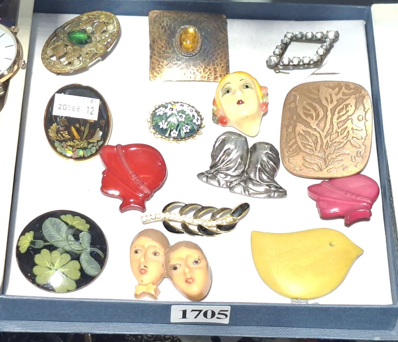 Collection Of Vintage Brooches