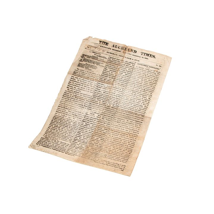 FALWASSER, HENRY. [editor] - The Auckland Times.