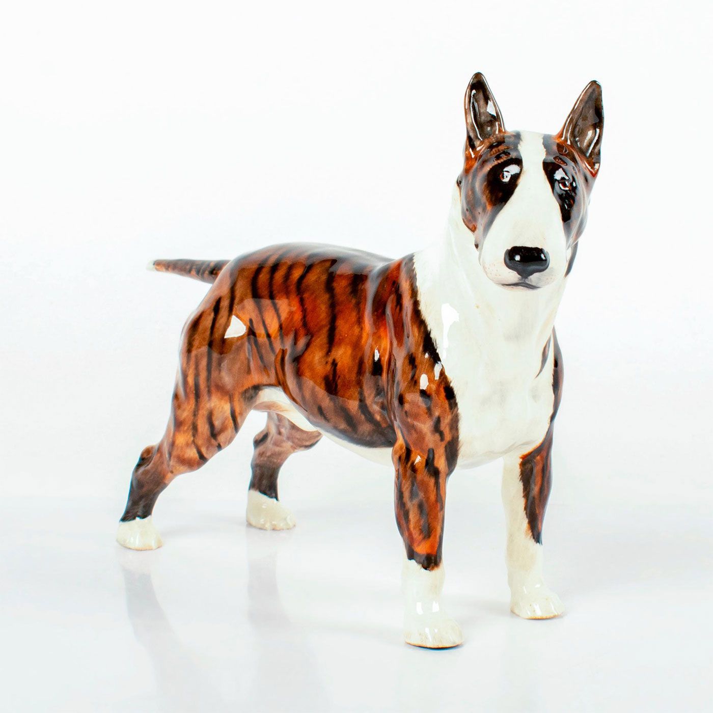 Rare Bull Terrier HN1143 Royal Doulton Dog Figure Lion and Unicorn
