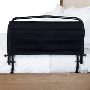 STANDER 30 INCH SAFETY BED RAIL AND POUCH, SWING DOWN BED GUARD