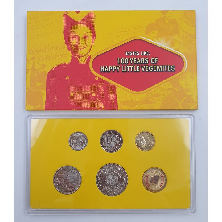 Happy Little Vegemites Unc. Coin Set