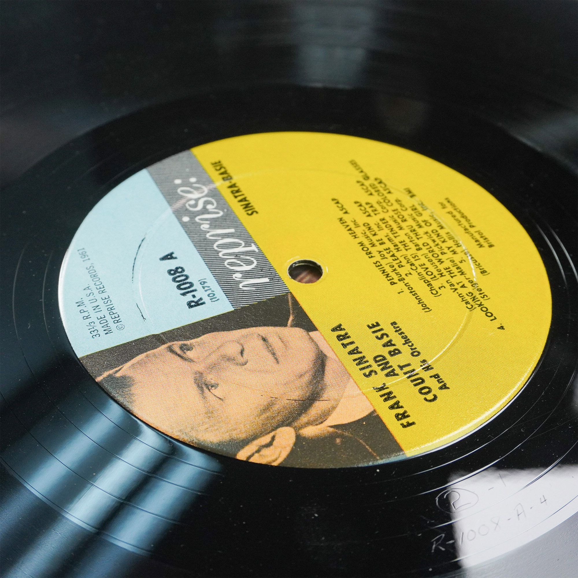 Frank Sinatra & Count Basie Sinatra-Basie Vinyl LP, 1962, Reprise