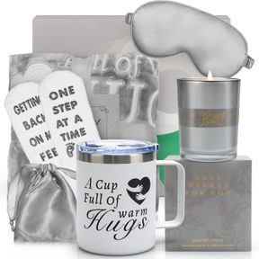 GET WELL SOON GIFTS FOR WOMEN, BIRTHDAY GIFTS FOR WOMEN, THOUGHTFUL GIFT BASKET FOR WOMEN, SYMPATHY AND SELF CARE PACKAGE FOR WOME