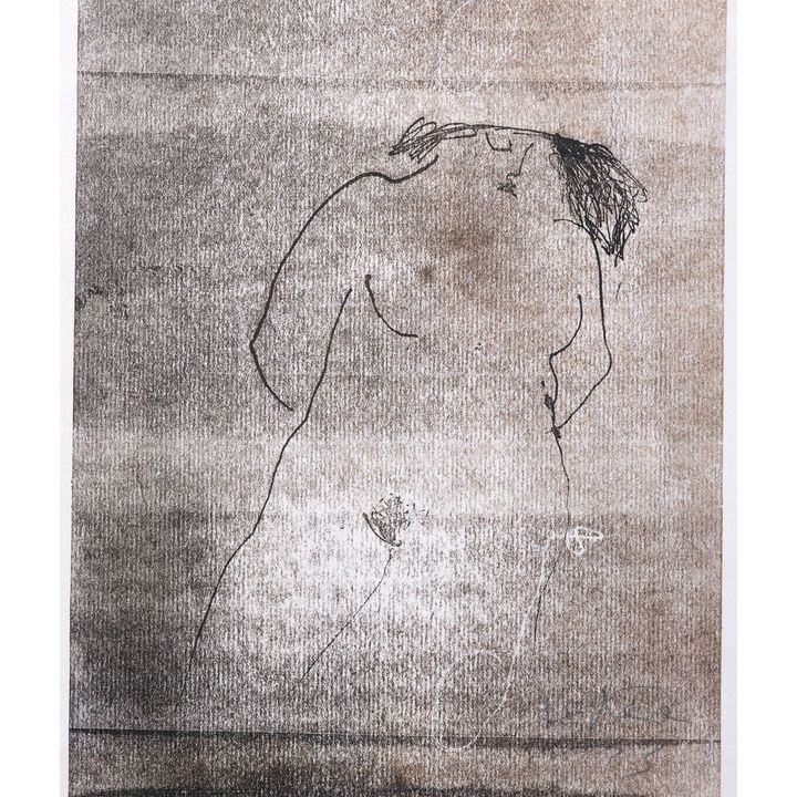 Ralph Hotere 'Untitled - Nude'
