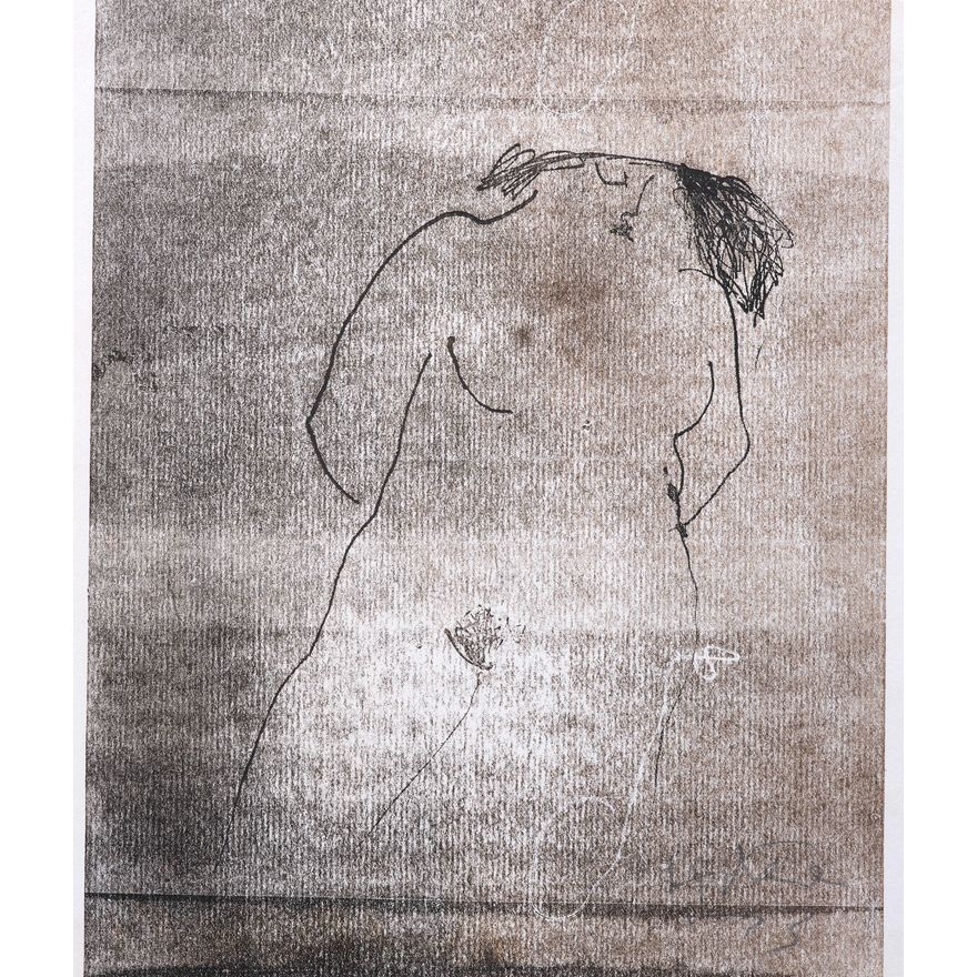 Ralph Hotere 'Untitled - Nude'