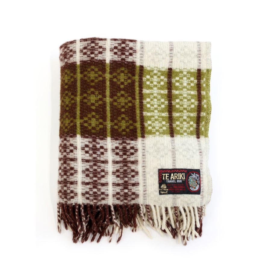 Onehunga Woollen Mills - Te Ariki travel rug