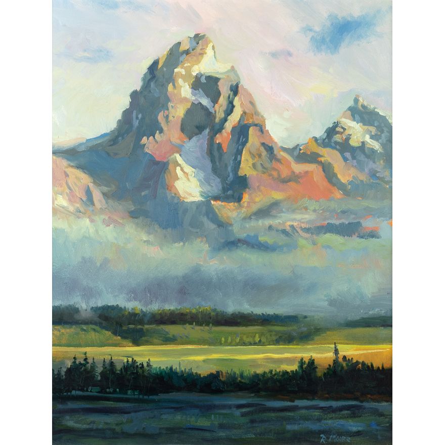 Robert Moore (1957- ), Grand Teton Mist