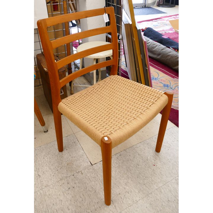 Moeller Teak Dining Chair- 33x19x18''