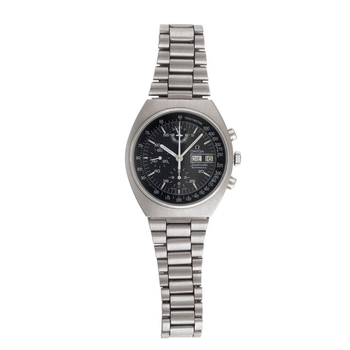 Zegarek naręczny męski, Omega Speedmaster Mark 4.5, l. 80.