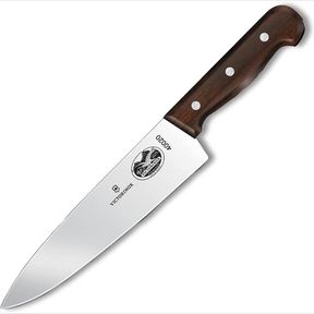 8" VICTORINOX 8" CHEFS KNIFE, MAPLE WOOD HANDLE 5.2060.20