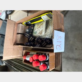 Box starmark insect repellent and military items