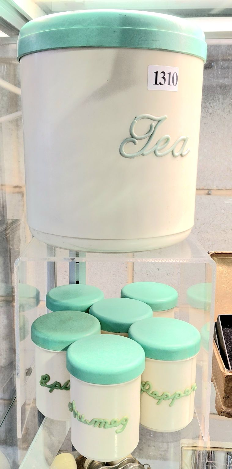Nally Ware Bakelite Canisters