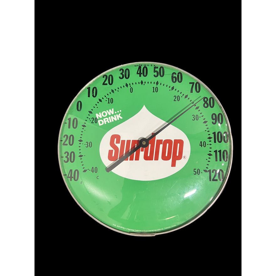 Now Drink Sundrop Soda Thermometer