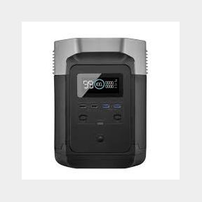 EcoFlow DELTA 1260Wh Portable Power Station - Black - Black | TS 51672/10044 B8 (S5)