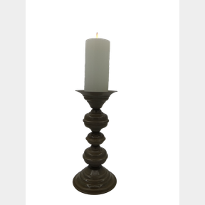Cream Vintage Look Candle Holder (Excluding Candle) |