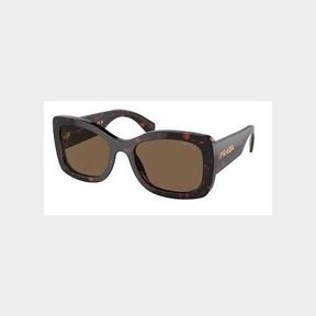 PRADA SPRA08SF 16N5Y1 WOMEN SUNGLASSES BRIAR TORTOISE FRAME BROWN LENSES - 52055/23282