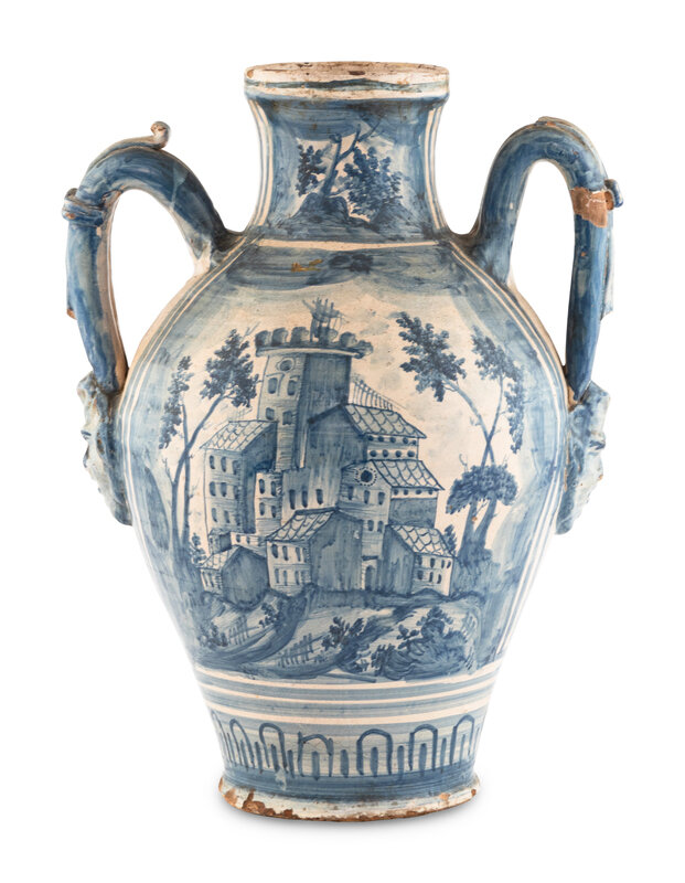 An Italian Maiolica Pharmacy Jar