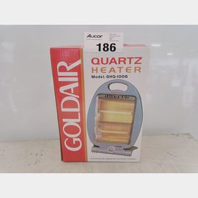 GOLDAIR - 2 BAR QUARTZ HEATER - GREY -GHQ-100G