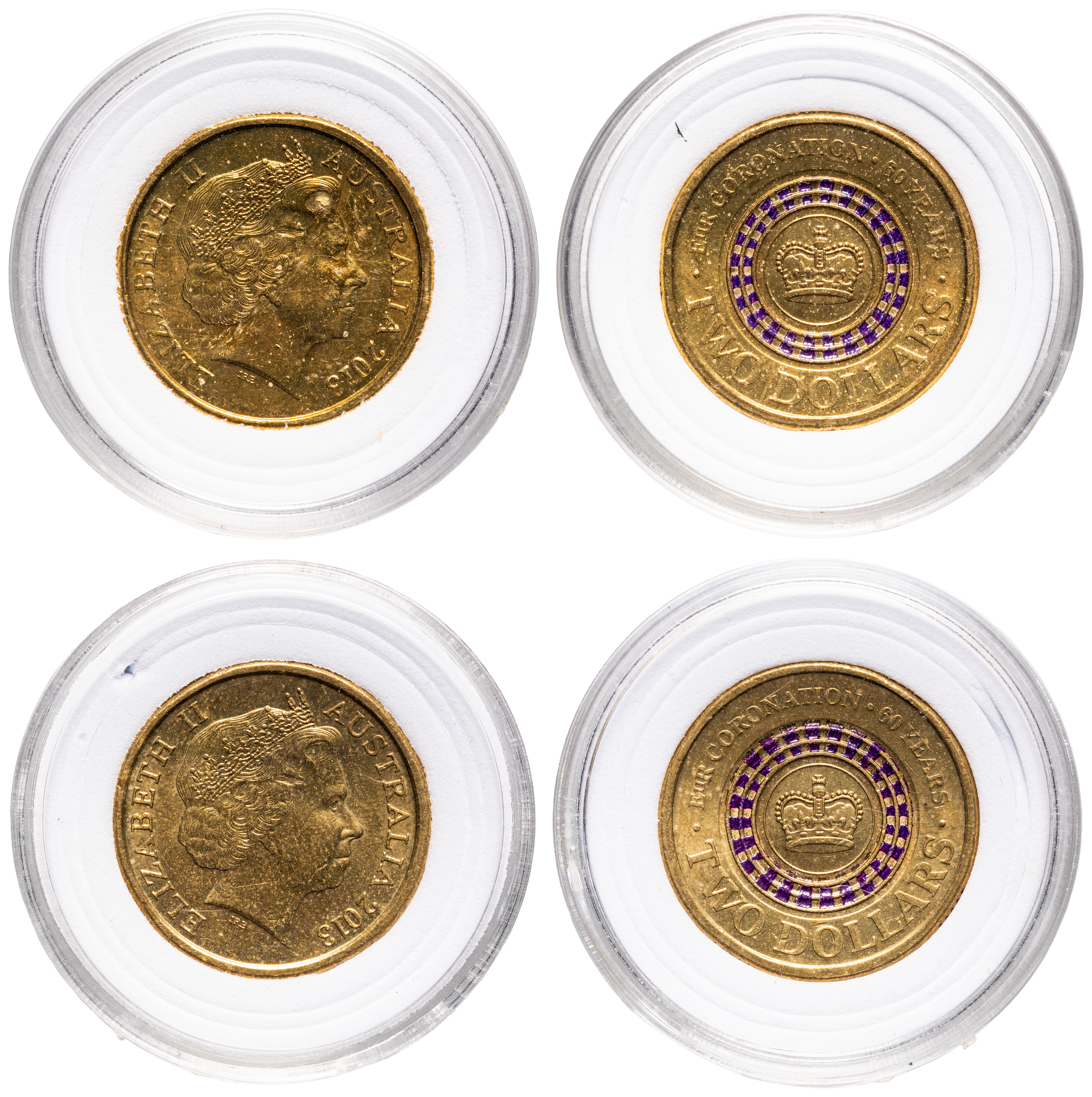 Elizabeth II, RAM - QEII Coronation, Two Dollars, 2013, UNC