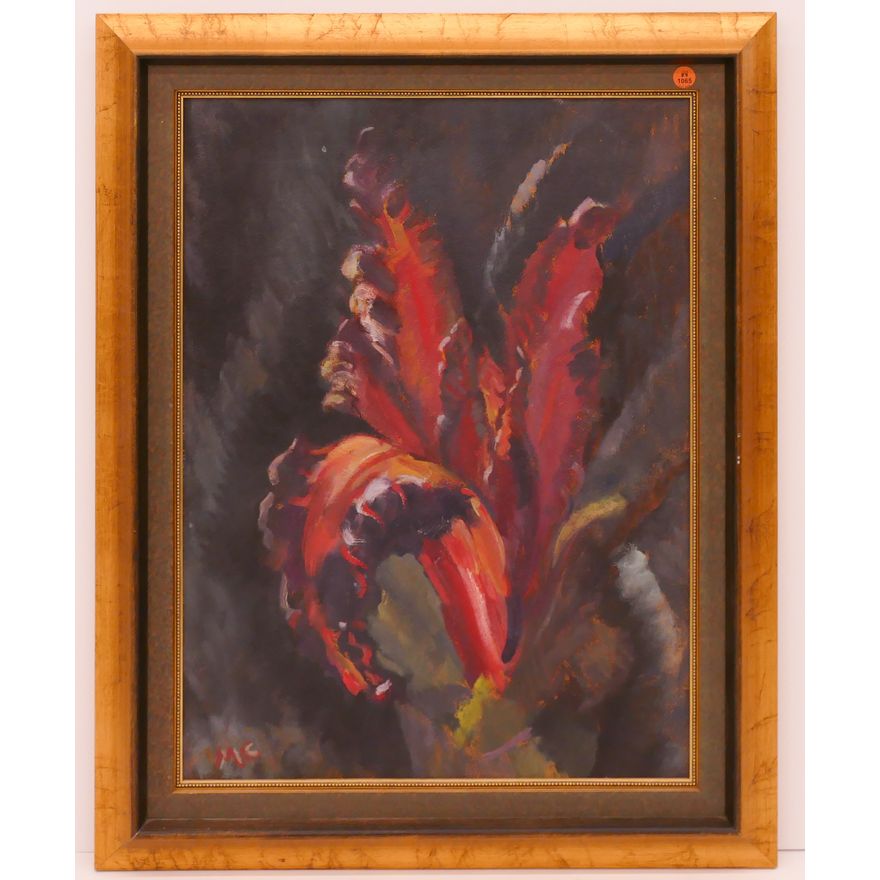 Margaret Camfferman 'Natures Gothic' Oil Painting Framed- 29x23''
